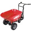 RedRock Wheelbarrow Utility Cart Electric Powered Cart 48V28Ah; 500W ; Capacity 500lbs (230kg) ; Material Debris Hauler ; 1000lbs Towing