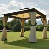 Gazebo Canopy Soft Top Outdoor Patio Gazebo Tent Garden Canopy for Your Yard; Patio; Garden; Outdoor or Party