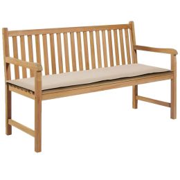 Garden Bench Cushion Cream 59.1"x19.7"x1.2"