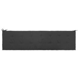 Garden Bench Cushion Anthracite 78.7"x19.7"x1.2"