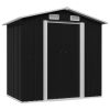 Garden Storage Shed Anthracite Steel 80.3"x52"x73.2"