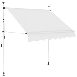 Manual Retractable Awning 59" Cream