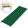 Garden Bench Cushion Green 59.1"x19.7"x1.2"