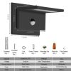 inowel Outdoor Motion Sensor Porch Light Outdoor Wall Light Fixture Modern LED Exterior Wall Sconce for Front Door Garage Patio Garden 17311