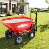 RedRock Wheelbarrow Utility Cart Electric Powered Cart 48V28Ah; 500W ; Capacity 500lbs (230kg) ; Material Debris Hauler ; 1000lbs Towing