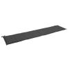 Garden Bench Cushion Anthracite 78.7"x19.7"x1.2"