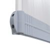 Door Canopy Gray 118.1"x39.4" PC