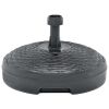 Umbrella Base Sand/Water Filled 5.3 gal Anthracite Plastic Rattan