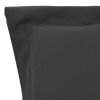 Garden Chair Cushions 2 pcs Anthracite 39.4"x19.7"x1.2"