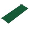 Garden Bench Cushion Green 59.1"x19.7"x1.2"