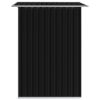 Garden Storage Shed Anthracite Steel 80.3"x52"x73.2"