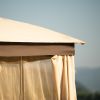 Gazebo Canopy Soft Top Outdoor Patio Gazebo Tent Garden Canopy for Your Yard; Patio; Garden; Outdoor or Party