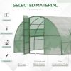 19'x9.6'x6.5' Large Walk-in Tunnel Greenhouse Garden Planting Hot House;  Green