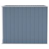 Wall-mounted Garden Shed Gray 46.5"x76.4"x70.1" Galvanized Steel