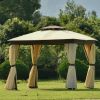 Gazebo Canopy Soft Top Outdoor Patio Gazebo Tent Garden Canopy for Your Yard; Patio; Garden; Outdoor or Party