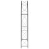 Garden Arch Black 59.1"x13.4"x94.5" Iron