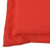 Garden Bench Cushion Red 59.1"x19.7"x1.2"