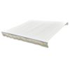 Awning Top Canvas Cream 13'x9' 10" (Frame Not Included)