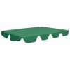 Replacement Canopy for Garden Swing Green 74"/66.1"x43.3"/57.1"