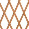 Garden Trellis Fence Orange 70.9"x39.4" Solid Firwood