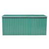 Garden Shed 101.2"x154.3"x71.3" Metal Green