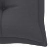 Garden Bench Cushion Anthracite 70.9"x19.7"x2.8" Fabric