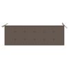 Garden Bench Cushion Taupe 59.1"x19.7"x1.2"