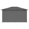 Garden Marquee with Curtains 157.4"x118.1" Anthracite