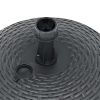 Umbrella Base Sand/Water Filled 5.3 gal Anthracite Plastic Rattan