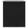 Garden Storage Shed Anthracite Steel 101.2"x80.7"x70.1"