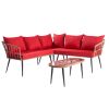 Outdoor Garden Rattan Furniture Sofa Set