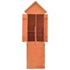 Garden Storage Shed 28"x23.6"x83.9" Wood