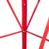 8FT Weather Resistant Yard Garden Windmill Red