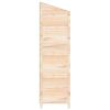 Garden Shed 21.7"x20.5"x68.7" Solid Wood Fir