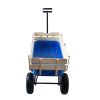 Outdoor&nbsp;Wagon&nbsp;All&nbsp;Terrain&nbsp;Pulling&nbsp;w/Wood&nbsp;Railing&nbsp;Air&nbsp;Tires&nbsp;Children&nbsp;Kid&nbsp;Garden