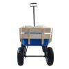 Outdoor&nbsp;Wagon&nbsp;All&nbsp;Terrain&nbsp;Pulling&nbsp;w/Wood&nbsp;Railing&nbsp;Air&nbsp;Tires&nbsp;Children&nbsp;Kid&nbsp;Garden