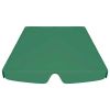 Replacement Canopy for Garden Swing Green 74"/66.1"x43.3"/57.1"