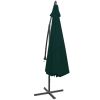 Cantilever Umbrella 137.8" Green