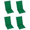 Garden Chair Cushions 4 pcs Green 47.2"x19.7"x1.2"