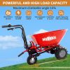 RedRock Wheelbarrow Utility Cart Electric Powered Cart 48V28Ah; 500W ; Capacity 500lbs (230kg) ; Material Debris Hauler ; 1000lbs Towing