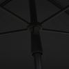 Garden Parasol with Pole 82.7"x55.1" Anthracite