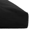 Garden Seat Cushion Black 47.2"x31.5"x3.9" Fabric