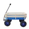 Outdoor&nbsp;Wagon&nbsp;All&nbsp;Terrain&nbsp;Pulling&nbsp;w/Wood&nbsp;Railing&nbsp;Air&nbsp;Tires&nbsp;Children&nbsp;Kid&nbsp;Garden