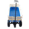 Outdoor&nbsp;Wagon&nbsp;All&nbsp;Terrain&nbsp;Pulling&nbsp;w/Wood&nbsp;Railing&nbsp;Air&nbsp;Tires&nbsp;Children&nbsp;Kid&nbsp;Garden