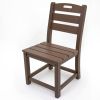 Outdoor Adirondack Patio Dining Chair  Retro Aesthetic Furniture Home;  1 PC Balcony;  Terrace;  Lawn;  Pool;  Deck Garden