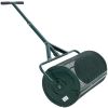 Peat Moss Spreader 24inch; Compost Spreader Metal Mesh; T shaped Handle for planting seeding; Lawn and Garden Care Manure Spreaders Roller