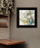 "Sea glass Garden II" By JG Studios; Ready to Hang Framed Print; Black Frame