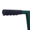 Peat Moss Spreader 24inch; Compost Spreader Metal Mesh; T shaped Handle for planting seeding; Lawn and Garden Care Manure Spreaders Roller